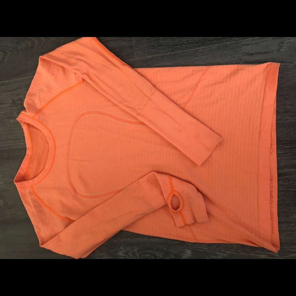 LULULEMON ATHLETICA: Swiftly Tech Long Sleeve |sz8